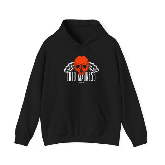 Into Madness iconic skull Hoodie