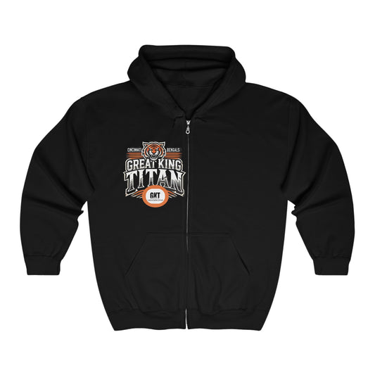 Great King Titan Cincinnati Bengals Zip up