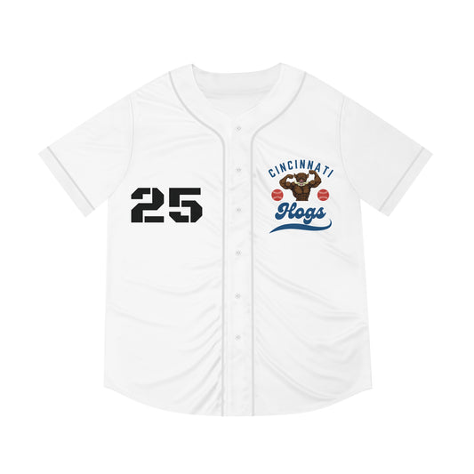 Cincinnati Hogs Men's Baseball Jersey - Titan #25