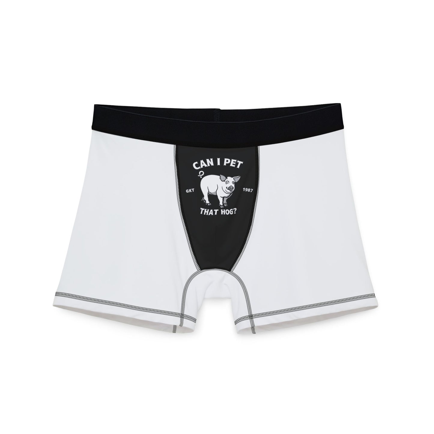 'Can I Pet That Hog?' Men's Boxers